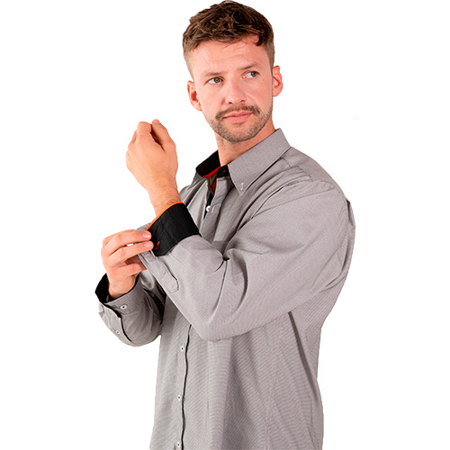 CAMISA MAG DUBAI CABALLERO MANGA LARGA - Artículos Promocionales MAS RECIO